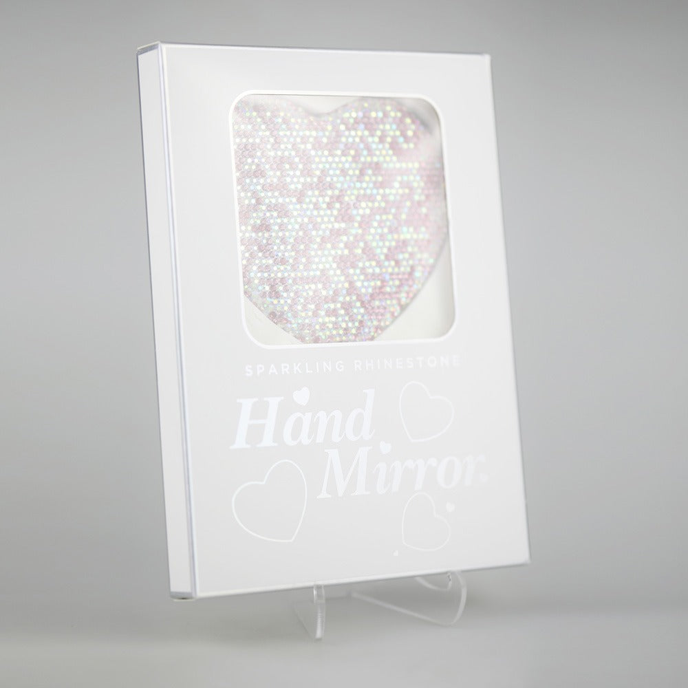 Rhinestone Hand Mirror