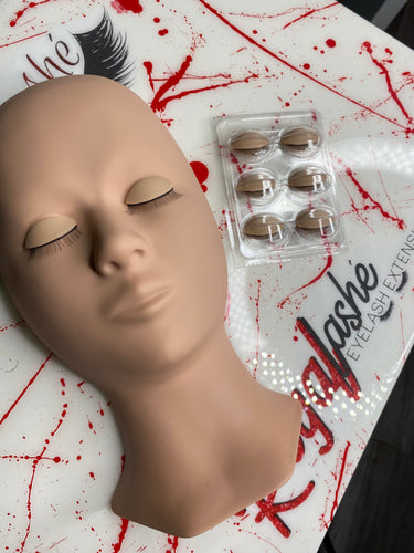 Eye Replacement Mannequin Head