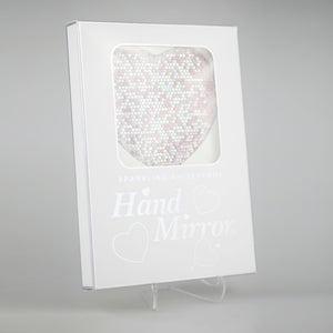 Rhinestone Hand Mirror